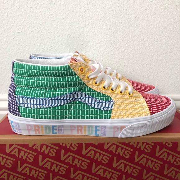 Vans Other - Vans SK8- Mid Pride Skateboarding Shoes Men's Multiple Sizes